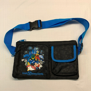 Disney World Waist Fanny Pack Belt Bag Adjustable 11” x 6.5” Unisex